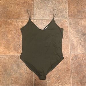 Green bodysuit